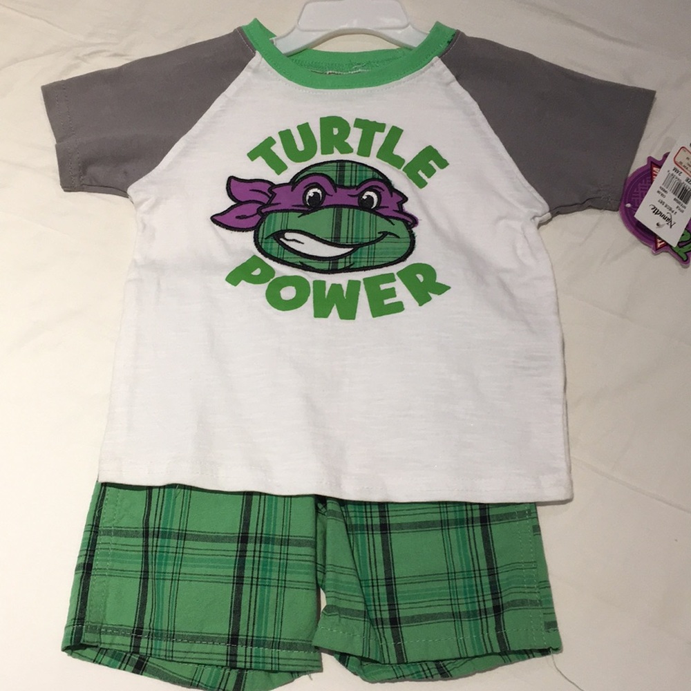 NWT Teenage Mutant Ninja Turtles Outfit 24M